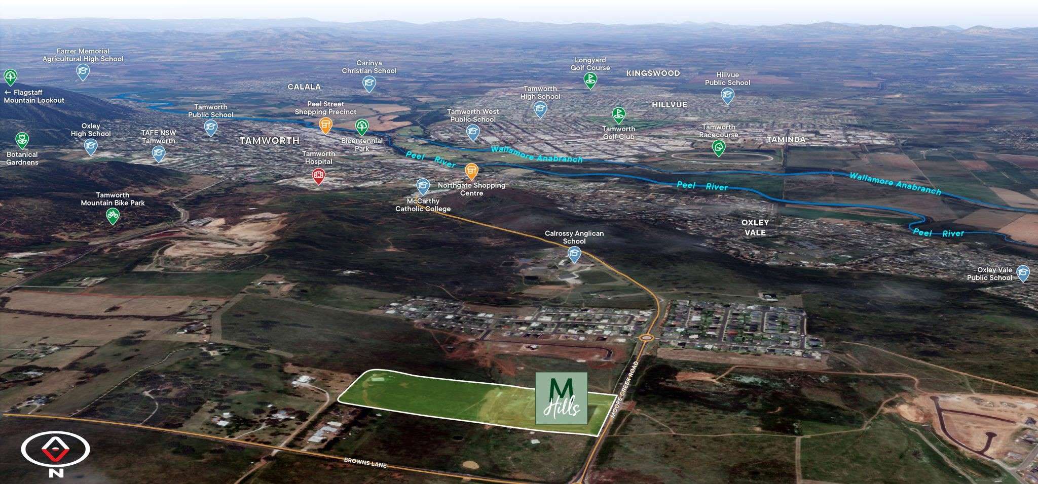 [Land for Sale] Montego Hills Estate, North Tamworth OpenLot